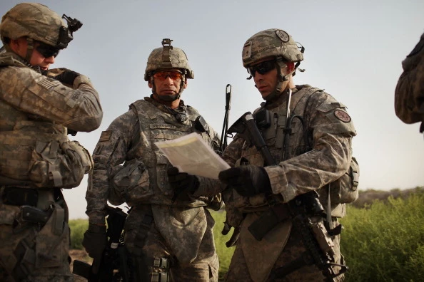 U.S. soldiers with the 3rd Armored Cavalry Regiment U.S. soldiers with the 3rd Armored Cavalry Regiment
