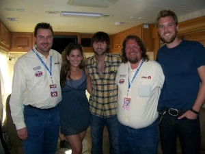 Brian & Todd with Lady Antebellum at Greeley Stampede Brian & Todd with Lady Antebellum at Greeley Stampede