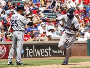 Colorado Rockies v Texas Rangers