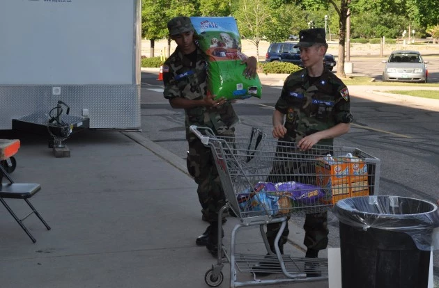 Civil Air Patrol helps at the High Park Fire Distribution Center Civil Air Patrol helps at the High Park Fire Distribution Center