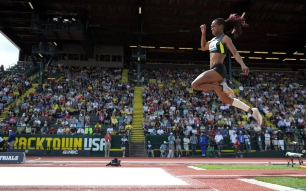 Olympic Longjumper & Former CSU Ram Janay DeLoach Olympic Longjumper & Former CSU Ram Janay DeLoach