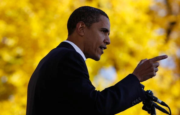 President Obama in Fort Collins in 2008 President Obama in Fort Collins in 2008