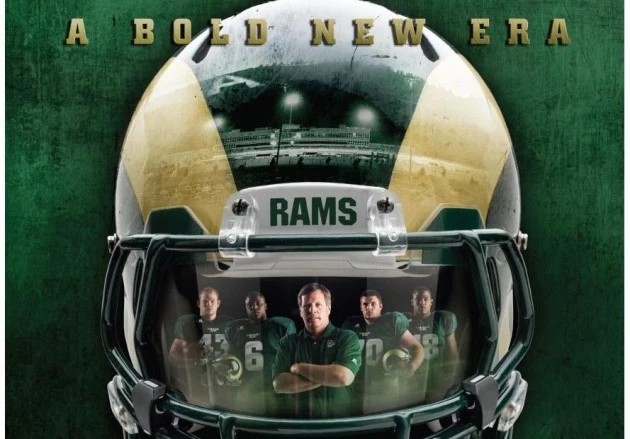 CSU Rams Football Schedule Poster 2012 CSU Rams Football Schedule Poster 2012