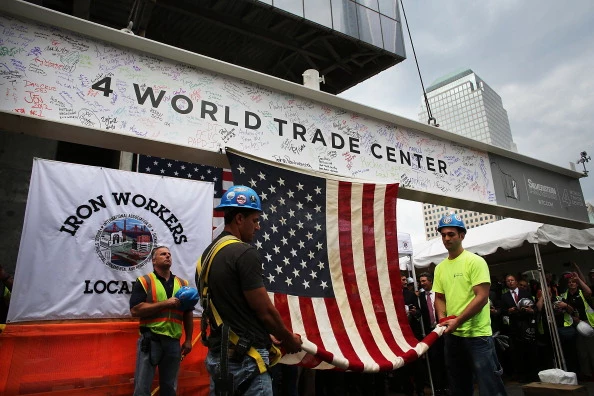 Topping Off Ceremony For Four World Trade Center Topping Off Ceremony For Four World Trade Center