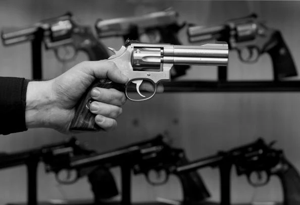 Smith & Wesson Magnum guns are seen in a gun store in Hamburg, Germany Smith & Wesson Magnum guns are seen in a gun store in Hamburg, Germany