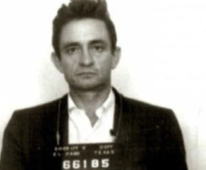 Johnny Cash mugshot