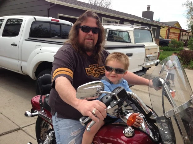 zander's first harley ride zander's first harley ride