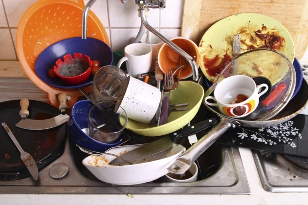 dirty dishes