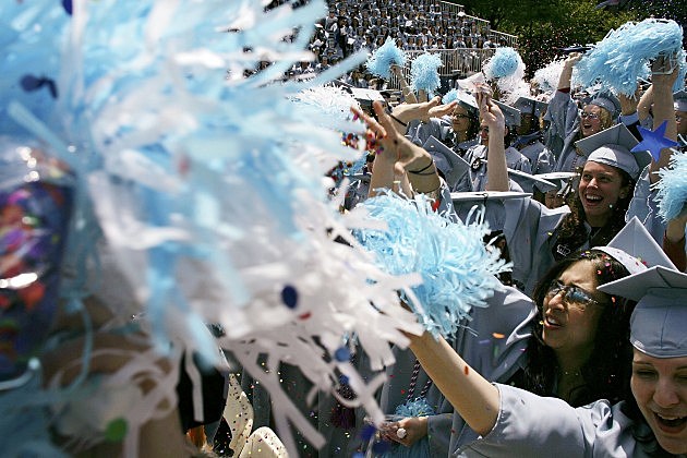 High School graduation - Stock Photo