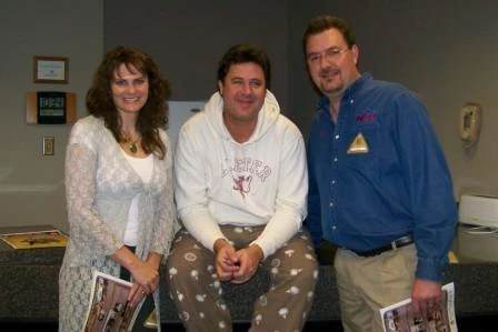 Jenny & Todd backstage with Vince Gill at the UCCC in Greeley Jenny & Todd backstage with Vince Gill at the UCCC in Greeley