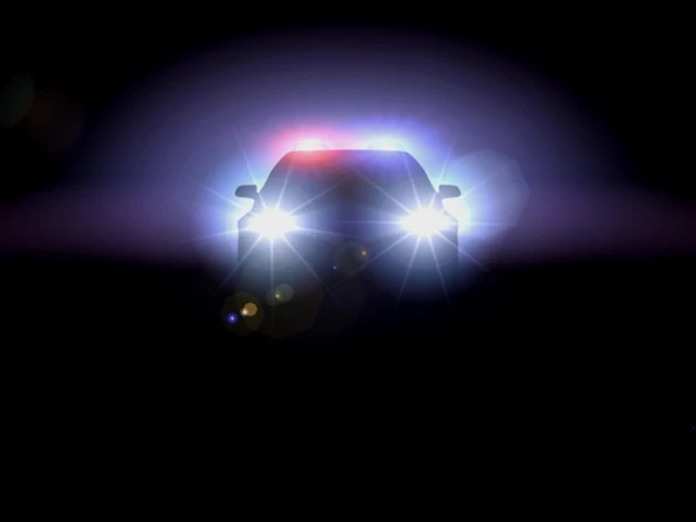 Police Car at night Police Car at night