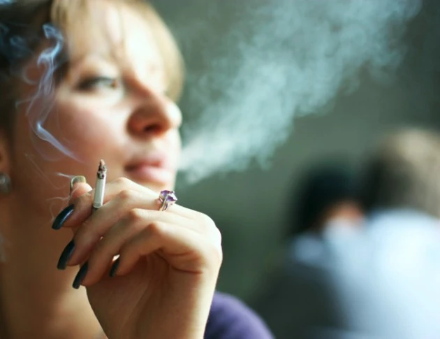 Woman Smoking Credit iStock