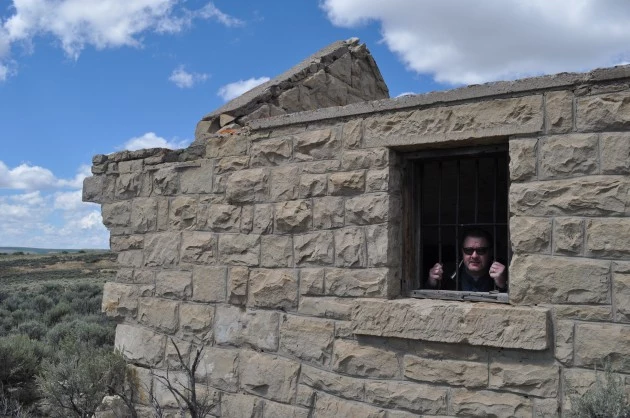 Todd Harding in Sublet, Wyoming Jail Todd Harding in Sublet, Wyoming Jail