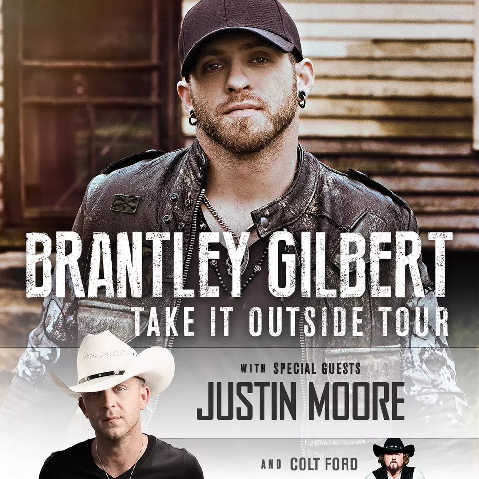 Brantley Gilbert with Justin Moore and Colt Ford at Red Rocks Amphitheatre