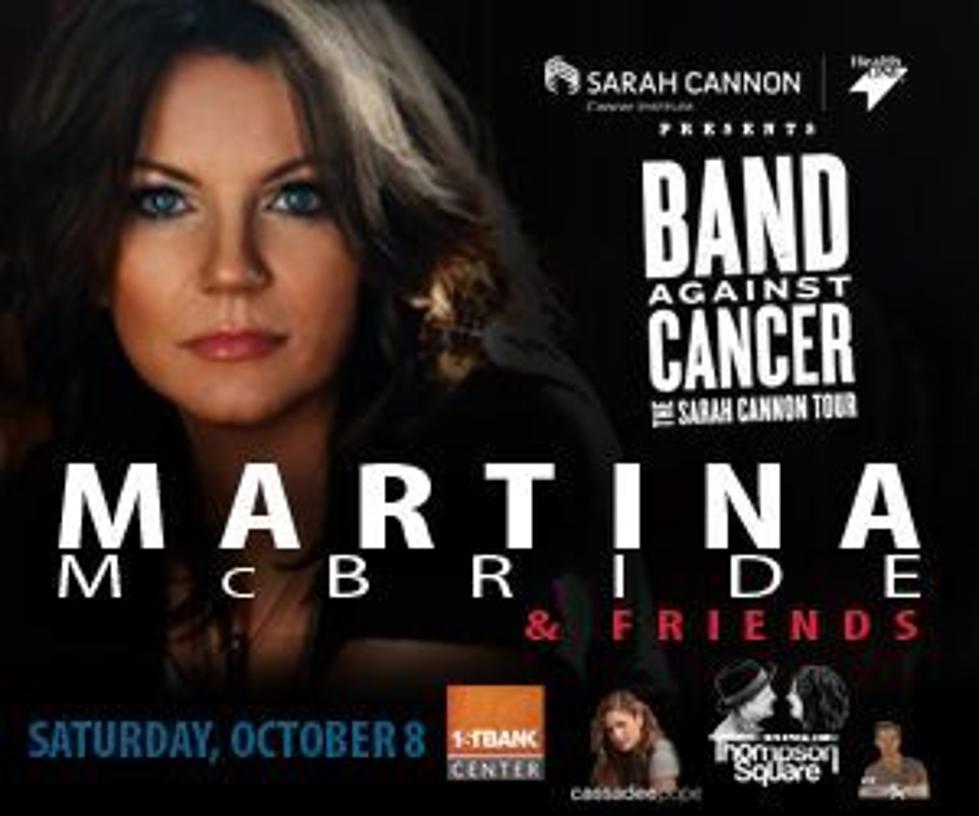 Martina McBride & Friends Bands Against Cancer: The Sarah Cannon Tour