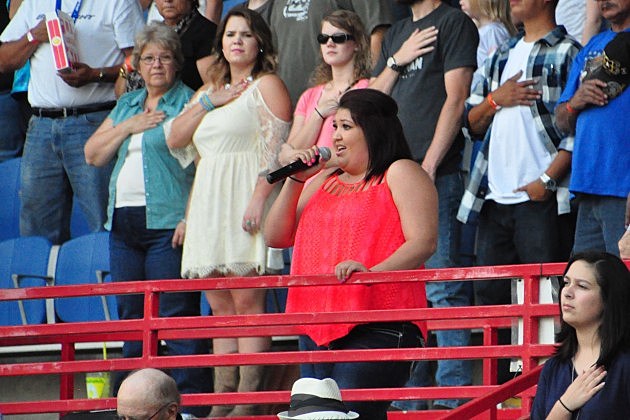 National Anthem at Greeley Stampede Rodeo
