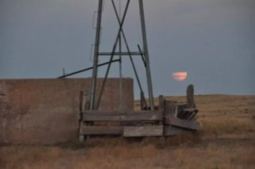 Moon Rising over the Pawnee National Grassland