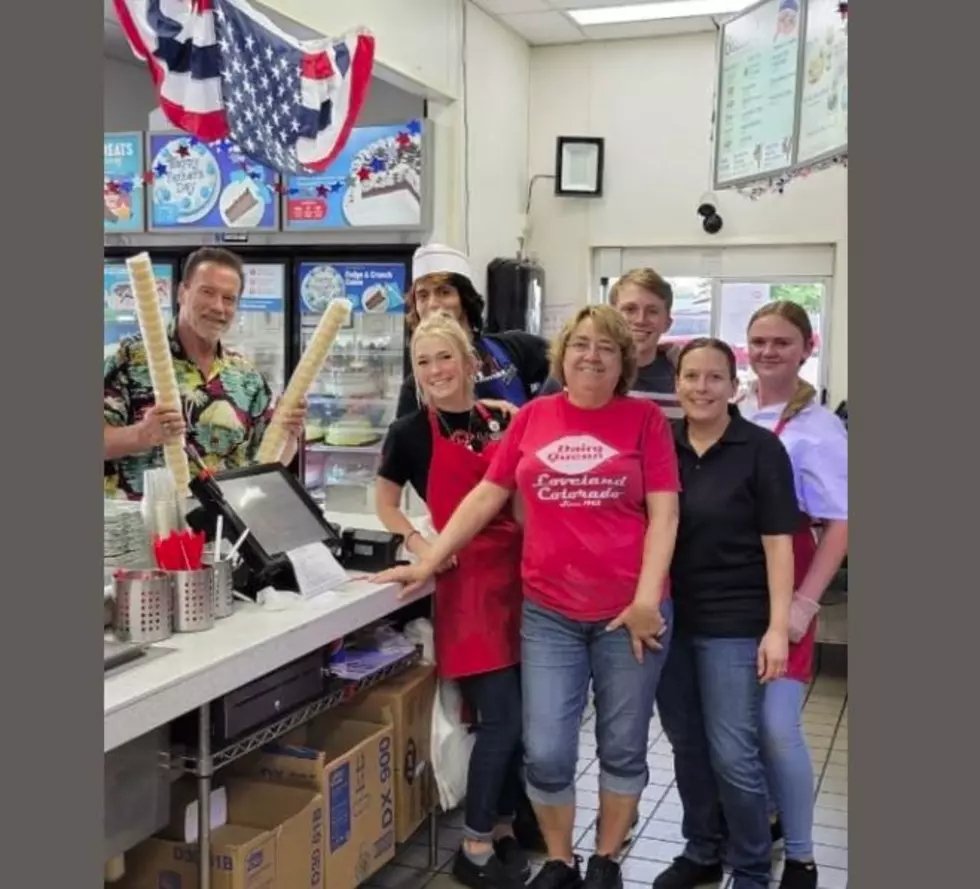 Arnold Schwarzenegger Stops By Loveland Dairy Queen