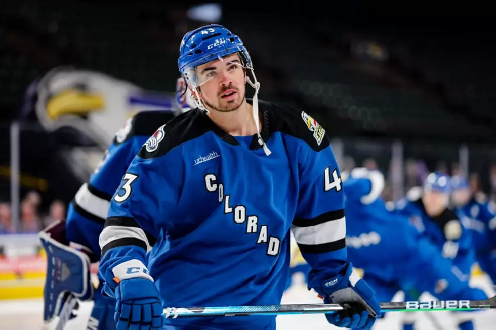 Top Draft Pick Alex Newhook Scores 1st Pro Goal With Colorado Eagles